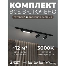 Комплект трековый Hesby Lighting Skylite №5 HSBL_kompl_S005_NI1B3K