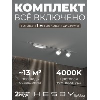 Комплект трековый Hesby Lighting Skylite №14 HSBL_kompl_S014_VI1W4K