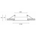 Встраиваемый светильник Hesby Lighting Core HSBL_0229 Встраиваемый светильник Hesby Lighting Core HSBL_0229