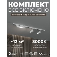 Комплект трековый Hesby Lighting Skylite №5 HSBL_kompl_S005_NI1W3K