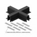 Соединитель X-образный для треков встраиваемых Hesby Lighting ElDeko HSBL_0160