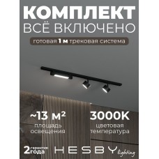 Комплект трековый Hesby Lighting Skylite №14 HSBL_kompl_S014_NI1B3K