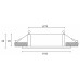 Встраиваемый светильник Hesby Lighting Breeze HSBL_0097 Встраиваемый светильник Hesby Lighting Breeze HSBL_0097