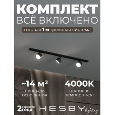 Комплект трековый Hesby Lighting Skylite №13 HSBL_kompl_S013_NI1B4K