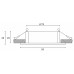 Встраиваемый светильник Hesby Lighting Breeze HSBL_0099 Встраиваемый светильник Hesby Lighting Breeze HSBL_0099