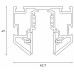 Трек встраиваемый Hesby Lighting ElDeko HSBL_0186