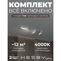 Комплект трековый Hesby Lighting Skylite №5 HSBL_kompl_S005_VI1W4K