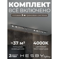 Комплект трековый Hesby Lighting Skylite №13 HSBL_kompl_S013_VI3B4K
