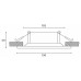 Встраиваемый светильник Hesby Lighting Drammen HSBL_0091 Встраиваемый светильник Hesby Lighting Drammen HSBL_0091
