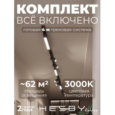 Комплект трековый Hesby Lighting Skylite №5 HSBL_kompl_S005_NI4B3K