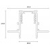 Трек встраиваемый Hesby Lighting ElDeko HSBL_0287