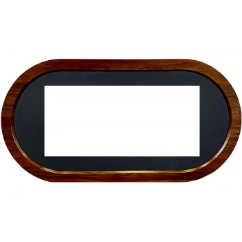 Каминокомплект Ellipse 42 - Орех ноче с очагом Vision 42 LOG LED