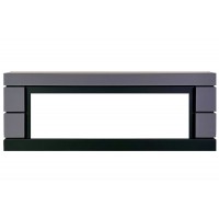 Каминокомплект Modern 42 SFT (Разборный) - Серый графит с очагом Vision 42 LOG LED Каминокомплект Modern 42 SFT (Разборный) - Серый графит с очагом Vision 42 LOG LED