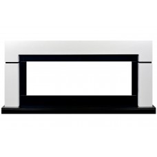 Каминокомплект Lindos Graphite Grey (Ширина 1470мм) с очагом Crystal 40 RF