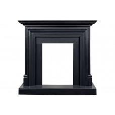 Каминокомплект Bradford - Белый с очагом Fobos FX M Brass