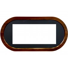 Каминокомплект Ellipse - Черный с очагом Vision 60 LOG LED