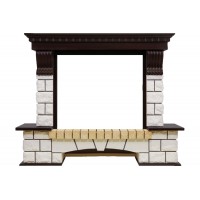 Портал Pierre Luxe - Темный дуб / Белый (Высота 1075мм) Портал Pierre Luxe - Темный дуб / Белый (Высота 1075мм)