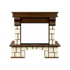 Портал Porto (Разборный) - Орех/Белый камень