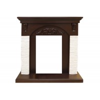 Портал Bern Сланец мелкий белый / Темный дуб