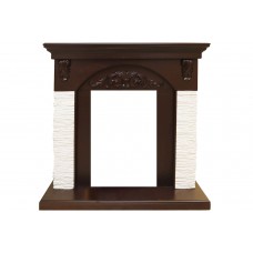 Портал Bern Сланец мелкий белый / Темный дуб