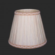 Абажур Bohemia Ivele SH33A-160 Шампань индийский шелк с бело-золотой каймой