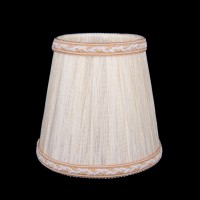 Абажур Bohemia Ivele SH33A Шампань индийский шелк с бело-золотой каймой Абажур Bohemia Ivele SH33A Шампань индийский шелк с бело-золотой каймой