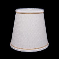 Абажур Bohemia Ivele SH40A молочный с бело-золотой каймой Абажур Bohemia Ivele SH40A молочный с бело-золотой каймой