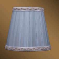 Абажур Bohemia Ivele SH4А светлая лазурь с бело-золотой каймой