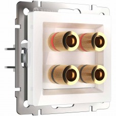 Акустическая розетка Werkel белая W1185001 4690389155536 Акустическая розетка Werkel белая W1185001 4690389155536