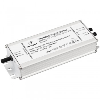 Блок питания Arlight ARPV-UH12100-PFC-Dali-PH 12V 100W IP67 8,3A 029513