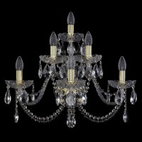 Бра Bohemia Ivele 1402B/3+2+1/240/XL G Бра Bohemia Ivele 1402B/3+2+1/240/XL G