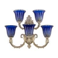 Бра Bohemia Ivele 7109B16/3+2/210 GW P2 U Clear-Blue/H-1K Бра Bohemia Ivele 7109B16/3+2/210 GW P2 U Clear-Blue/H-1K