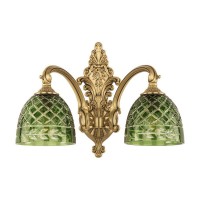 Бра Bohemia Ivele 7209B15/2/175 FP P1 D Clear-Green/H-1J Бра Bohemia Ivele 7209B15/2/175 FP P1 D Clear-Green/H-1J