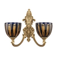 Бра Bohemia Ivele 7209B15/2/175 FP P1 U Amber-Blue/H-1H Бра Bohemia Ivele 7209B15/2/175 FP P1 U Amber-Blue/H-1H