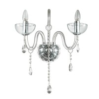 Бра Ideal Lux Canaletto AP2 Transparente 027616 Бра Ideal Lux Canaletto AP2 Transparente 027616