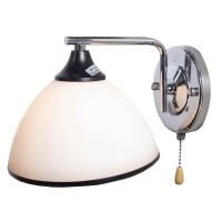 Бра IMEX MD.0853-1-W CH+BK Бра IMEX MD.0853-1-W CH+BK