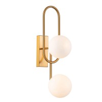 Бра Indigo Opaco 11015/2W Brass V000151 Бра Indigo Opaco 11015/2W Brass V000151