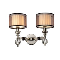 Бра Lumien Hall Монелья LH1054/2W-NK-WT Бра Lumien Hall Монелья LH1054/2W-NK-WT