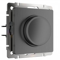 Диммер Werkel графит рифленый W1142004 4690389158513 Диммер Werkel графит рифленый W1142004 4690389158513