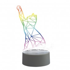 Фигурка светодиодная «Кошка» 25,5x13.5см Uniel ULI-M501 RGB/3AAA Catty/White UL-00007419 Фигурка светодиодная «Кошка» 25,5x13.5см Uniel ULI-M501 RGB/3AAA Catty/White UL-00007419