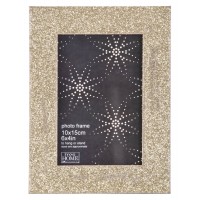 Фоторамка Innova PI00244 Ф/рамка 13*18cm Glitter, золото, МДФ (6/1800) Б0046315