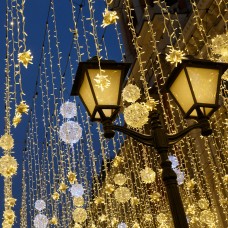 Гирлянда Eurosvet нить 10м IP65 400-101 теплый белый с мерцанием Гирлянда Eurosvet нить 10м IP65 400-101 теплый белый с мерцанием