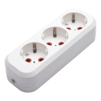 Колодка Feron Stekker 3гн с/з PST1631020 39011 Колодка Feron Stekker 3гн с/з PST1631020 39011