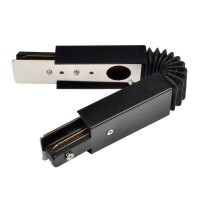 Коннектор гибкий Volpe UBX-Q121 K24 Black 1 Polybag UL-00001339 Коннектор гибкий Volpe UBX-Q121 K24 Black 1 Polybag UL-00001339