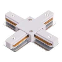 Коннектор X-образный IMEX Трек 1 WH IL.0010.0043 Коннектор X-образный IMEX Трек 1 WH IL.0010.0043