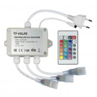Контроллер для светодиодных RGB лент 220В Volpe ULC-Q444 RGB White UL-00002275 Контроллер для светодиодных RGB лент 220В Volpe ULC-Q444 RGB White UL-00002275