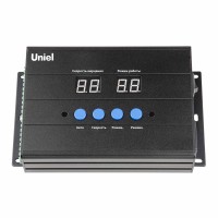 Контроллер DMX для RGB прожектора ULF-L52 Uniel ULC-L52 RGB/DC24V Black UL-00008371 Контроллер DMX для RGB прожектора ULF-L52 Uniel ULC-L52 RGB/DC24V Black UL-00008371