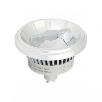 Лампа светодиодная диммируемая Arlight GU10 12W 4000K прозрачная AR111-Fort-GU10-12W-Dim Day4000 026879