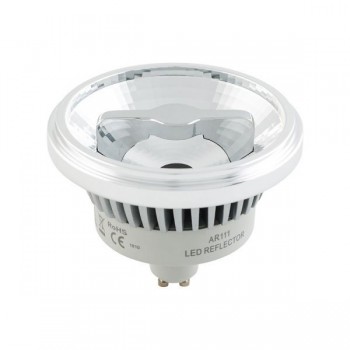 Лампа светодиодная диммируемая Arlight GU10 15W 4000K прозрачная AR111-Fort-GU10-15W-Dim Day4000 026881