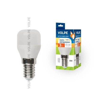 Лампа светодиодная E14 3W 3000K матовая LED-Y27-3W/WW/E14/FR/Z UL-00000178